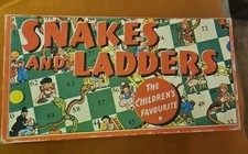 Vintage Snakes and Ladders