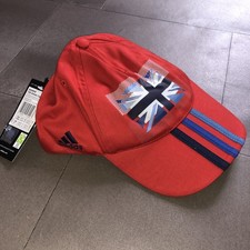 Team GB Rare Red Olympic Baseball Athlete Cap London 2012 Adidas New With Tags