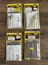 RATIO N GAUGE PLASTIC KITS x4