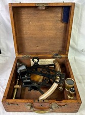 Antique Perry & Co Sextant, Hartlepool, Maritime Navigation, John Parkes & Sons