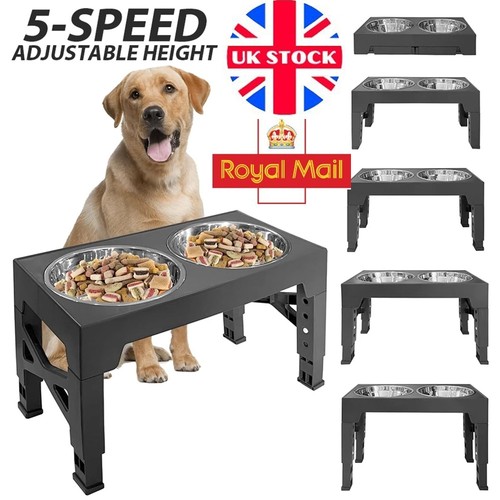 Large dog food feeding stand - large,