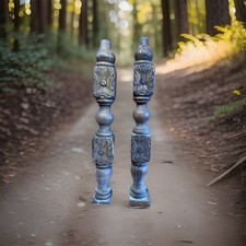 🟢 Architectural Salvage Carved Panels Reclaimed Vintage Up Cycle Repurpose