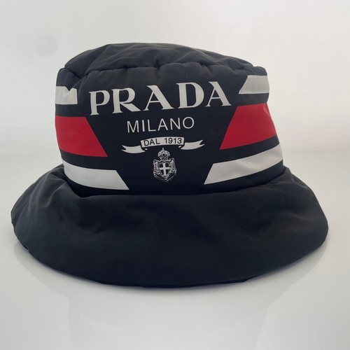 Prada nylon logo print - re,