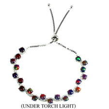 Silver Bracelet Opal Genuine