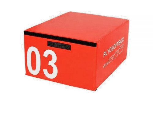 Plyometric jumping box red - jumping,
