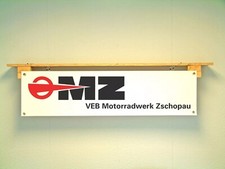 MZ Motorcycle Banner Garage