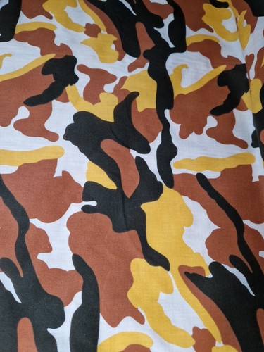 Camouflage polycotton fabric - polycotton,