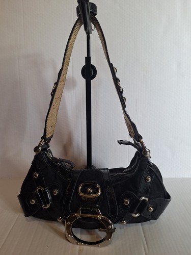 Guess black monogram - monogram, satchel