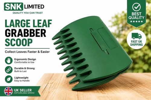 2pcs large leaf grabber scoops - leaf,