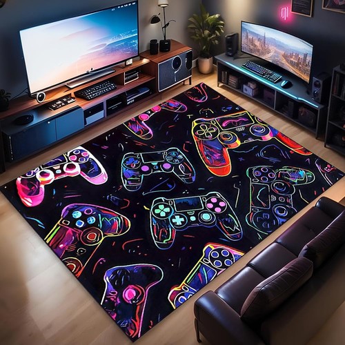 Gaming rug for boys bedroom - gaming,
