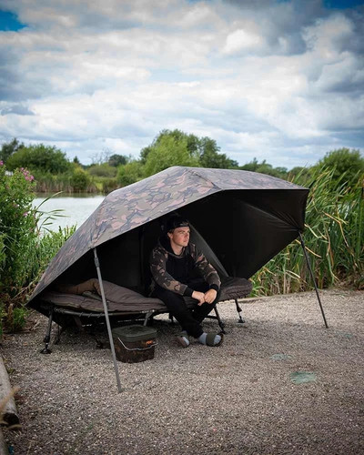 Fox camo brolly carp - brolly, 60"