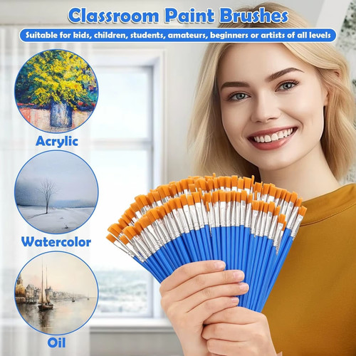 200pcs paint brush set - paint,