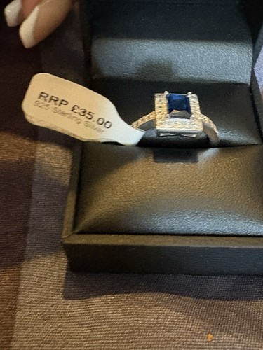 Silver 925 blue sapphire - 925,