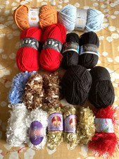 1 KILO Bundle Wool Yarn Cotton For Knitting Crochet Crafts Weaving 8 Images