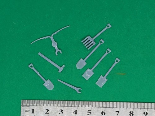 7mm scale platelayers tools - , o