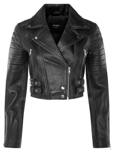 Ladies cropped jacket short - cropped,