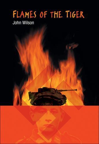 Flames the tiger - of,