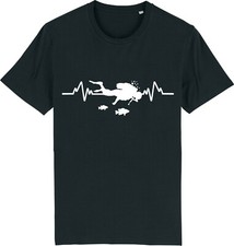 Scuba Diving Heartbeat Diver Open Water T-Shirt