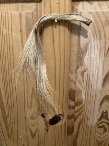 Blonde natural horse hair mane - natural,