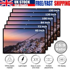 60"-150" Projector Screen HD