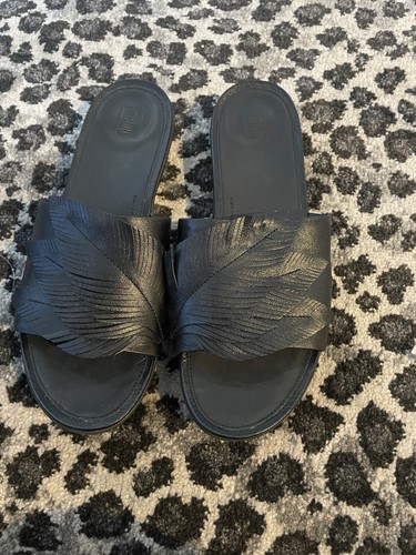Fitflop sola feather sliders - sola,