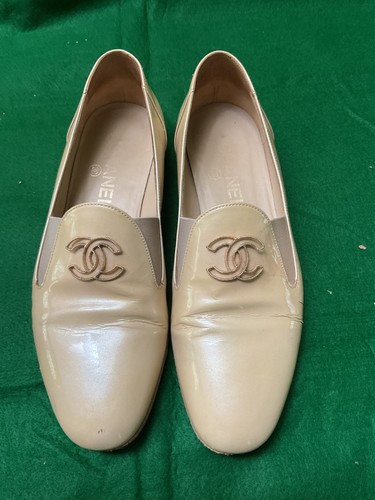 Chanel tan leather - tan, gold