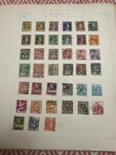 STAMPS - SWITZERLAND COLLECTION ON 8 ALBUM PAGES - MIX COND - AS SHOW