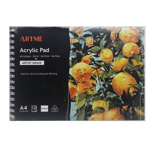 Artme acrylic paper pad - artme, a4