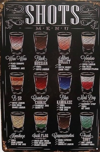 Kitchen bar alcohol shots - bar,