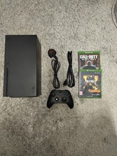 Xbox Series x Console 1TB Storage Black Includes 1 Controller and 2 Games Bundle