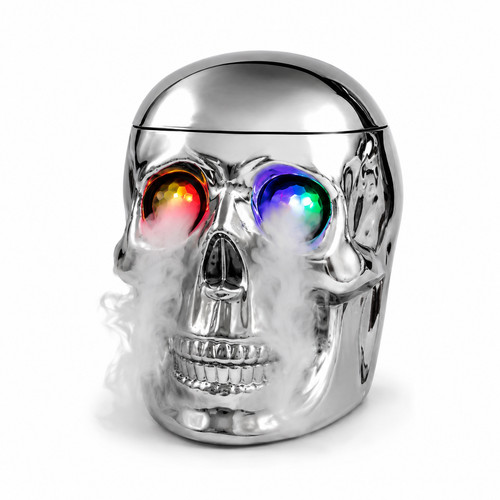 Halloween skull fog machine - halloween,