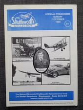 The Shuttleworth Collection (UK) - Richard Ormonde Pageant brochure (Oct. 1990)