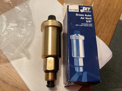Jet brass auto air - vent, n11360
