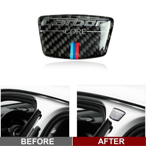 Carbon fiber column decal - carbon,