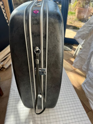 French vintage suitcase - french,