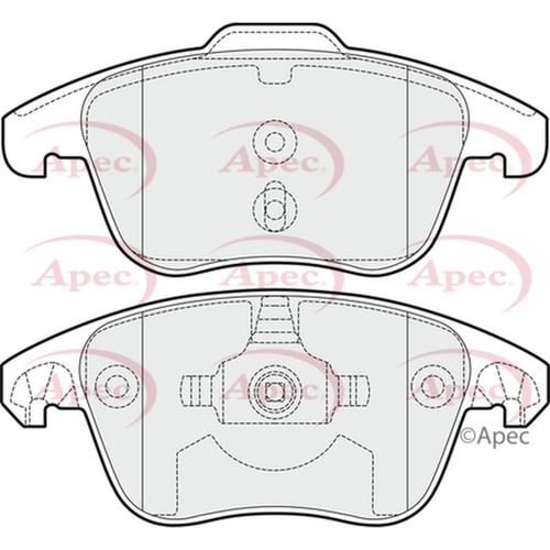 Brake pads set for - brake, peugeot