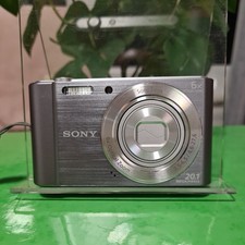 Sony Cyber-shot DSC-W810 20.1MP 6X Compact Digital + 8GB card Camera Silver vgc 
