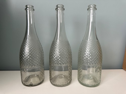 Three freixenet bottles empty - bottles-,