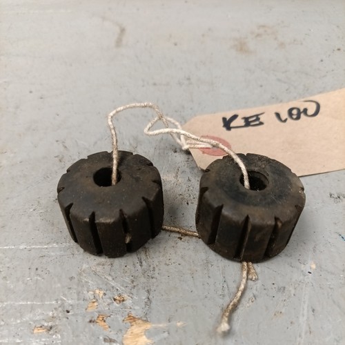 Kawasaki ke100b tank rubbers - ,