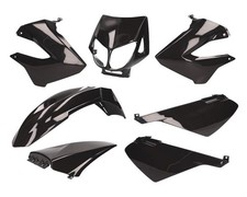 Fairing Kit Black, Compatible