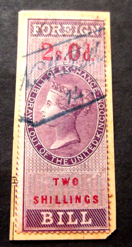 Shilling foreign bill - foreign,