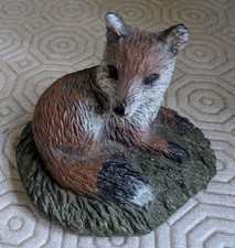 Small Sitting Fox Ornament By