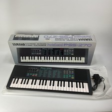 Vintage 1986 Yamaha PSS-270 PortaSound Electronic Keyboard Working