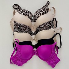 Victoria's Secret / La Senza / Triumph Bra Bundle ~ Size 36B ~ Padded / Push Up