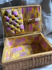Vintage 1960s Wicker And