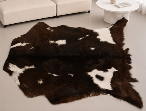 Genuine goat hide hair - hide, on