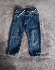 Boys Dark Blue Wash Jeans -