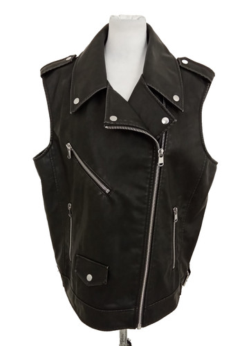Women pu leather jacket - women's,