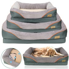 BingoPaw Large Memory Foam Dog Bed Soft Warm Couch Pet Cat Bed Comfortable House