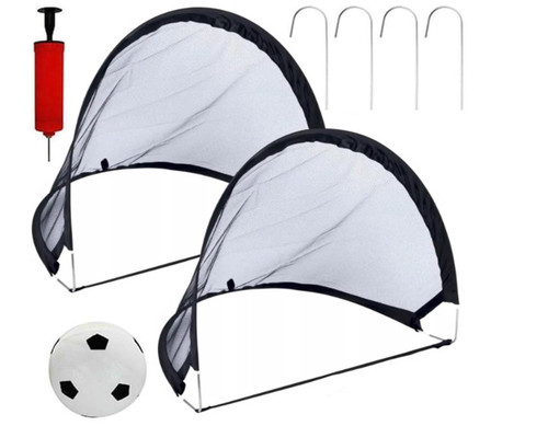 Soccer football goal post - soccer, ball